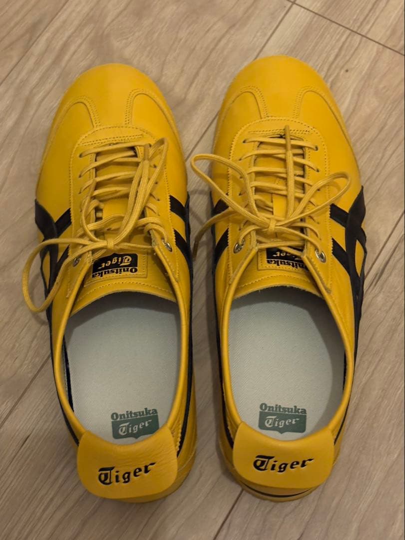 靴 Onitsuka Tiger MEXICO 66 SD YELLOW BLACK