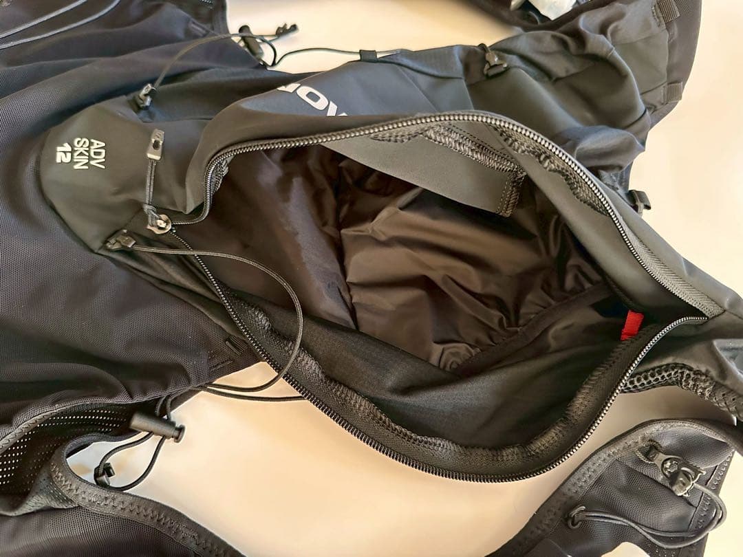 SALOMON ADV SKIN 12 フラスク付き