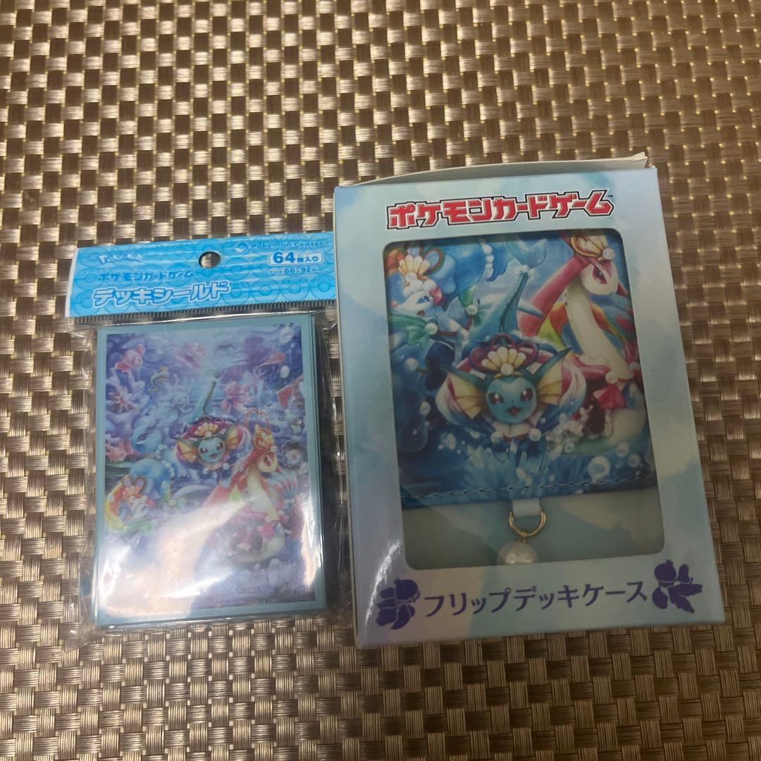 ポケモンカードoceanicoperettaフリップデッキケース、デッキシールド