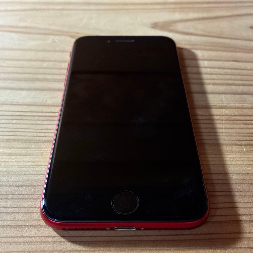 iPhone SE 第二世代 赤 128G バッテリー86% SIMフリー