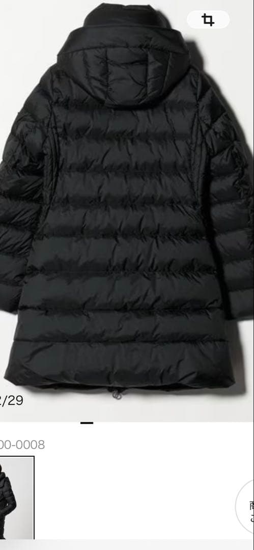 未使用品ユナイテッドアローズ．TATORAS POLITAMAロングダウンコート