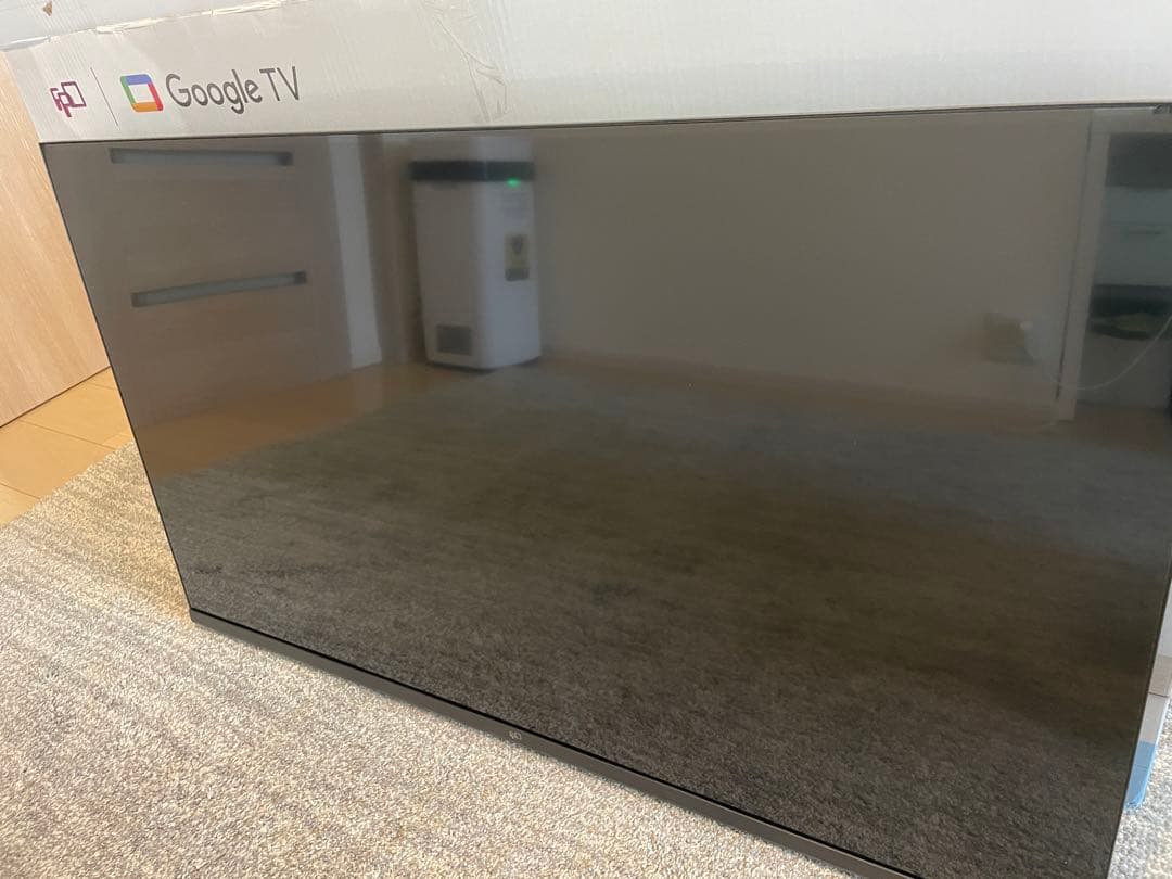 チューナーレステレビ43V型 4KGoogleTV HDR10対応 新品