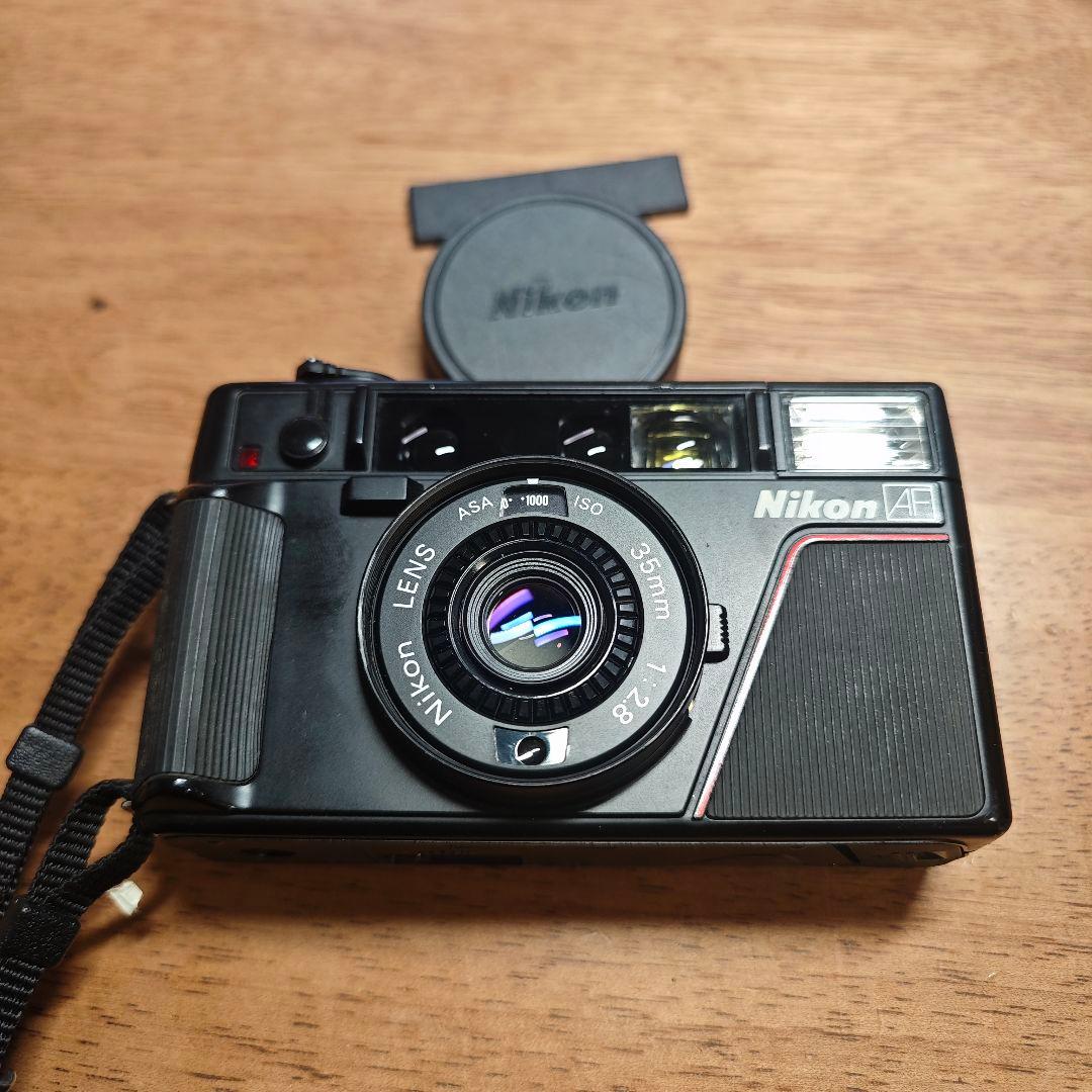 完動美品　Nikon L35AF 35mm F2.8 ピカイチ　ISO1000