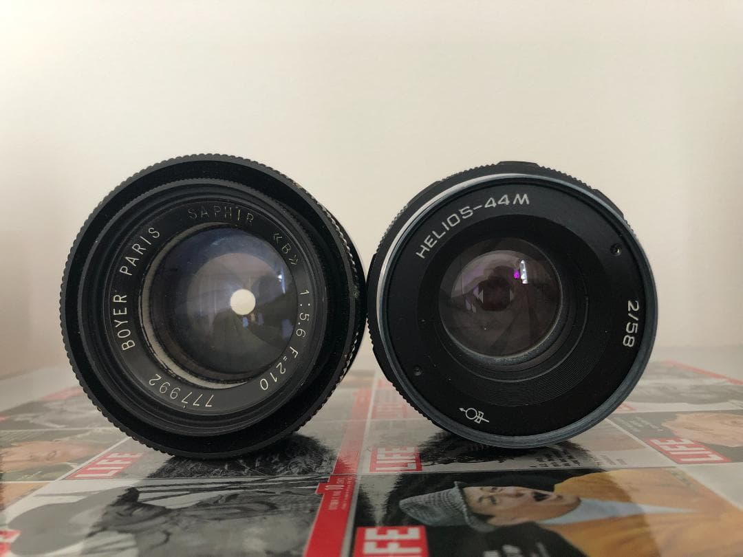 ★激レア M42改造 BOYER PARIS SAPHIR B 210／F5.6