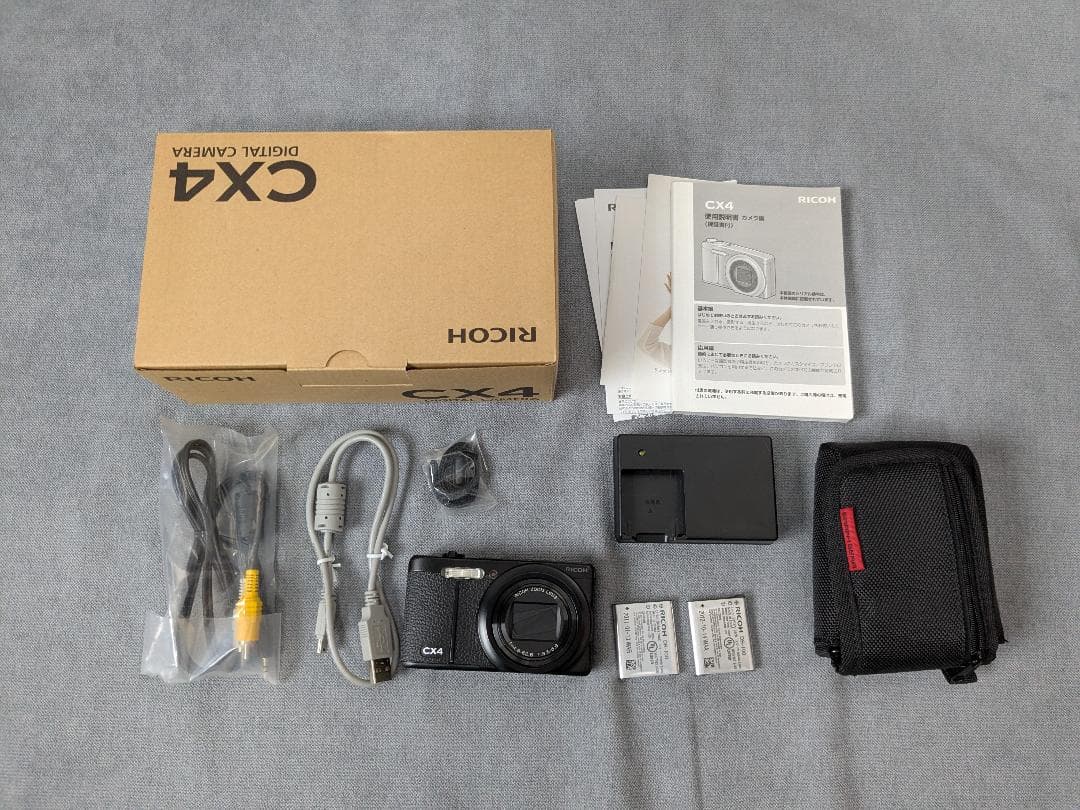RICOH CX4 美品 バッテリー2個付き