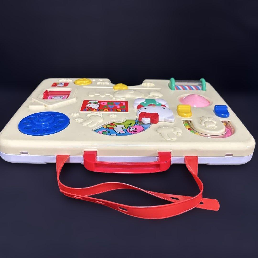 未使用ハローキティおあそびランド オルゴール付き 1991年当時物レア廃盤