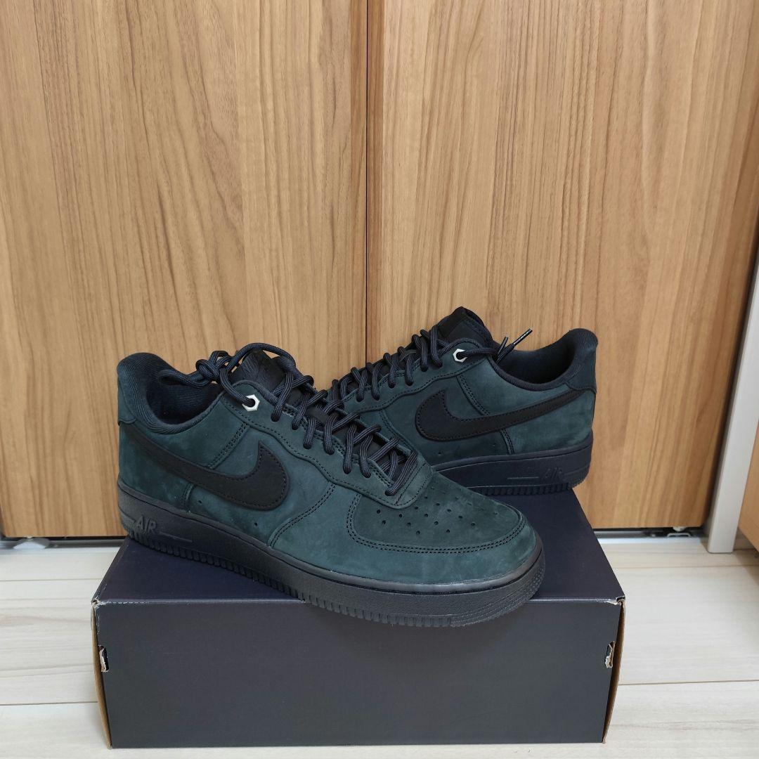 ナイキ エア フォース 1 '07 WB ブラック ヌバック