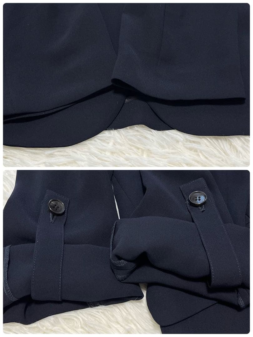 美品✨️uncrave ウォッシャブル　ダブルクロス　ジャケット　セットアップ