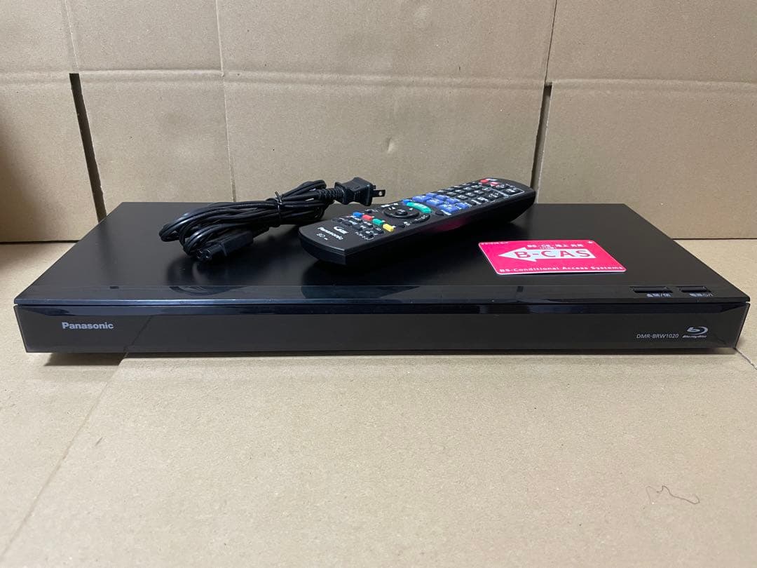 Panasonic ブルーレイレコーダー DMR-BRW1020 リモコン付