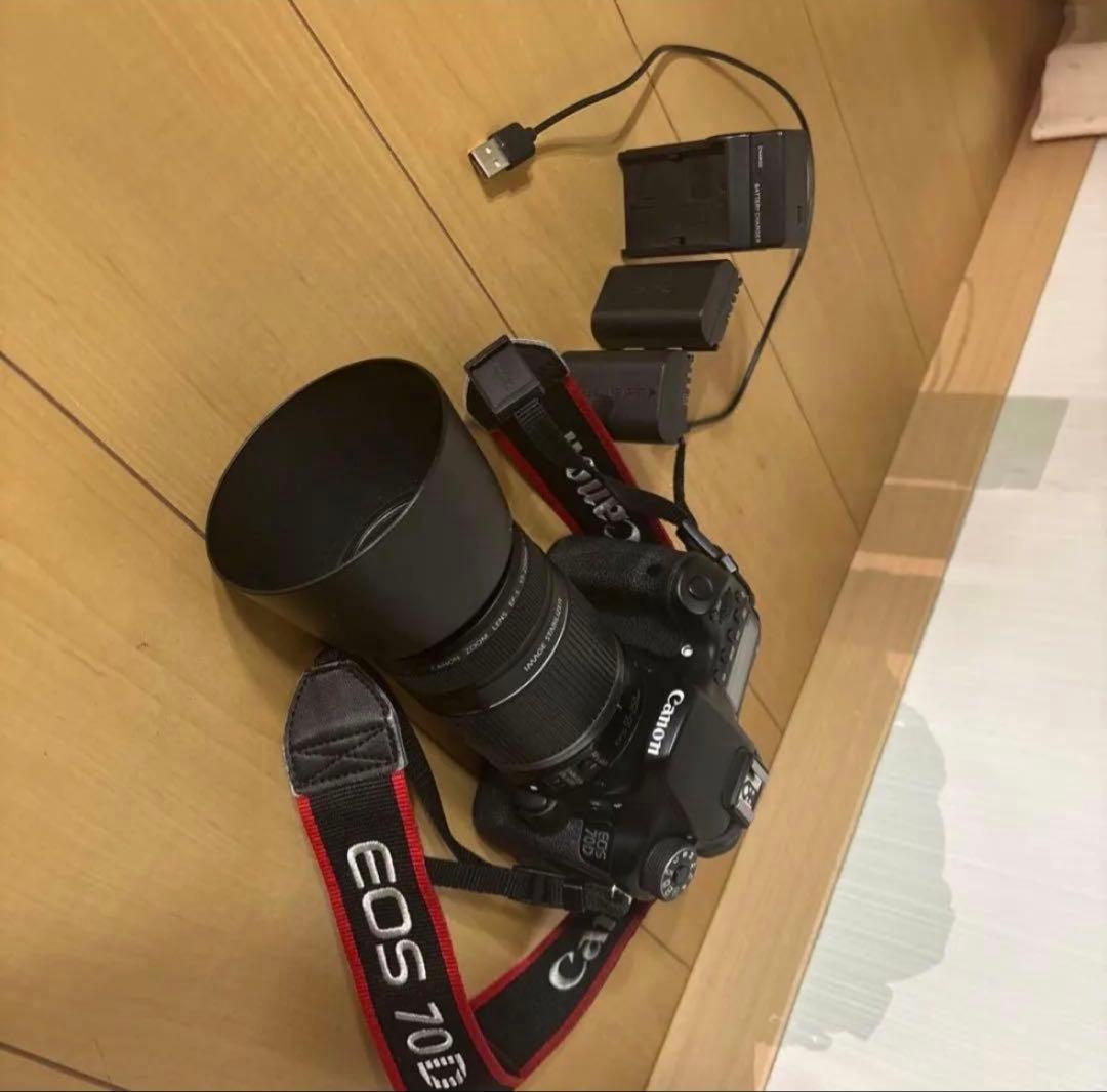 特価 canon eos70d＋レンズ55mm～250mm