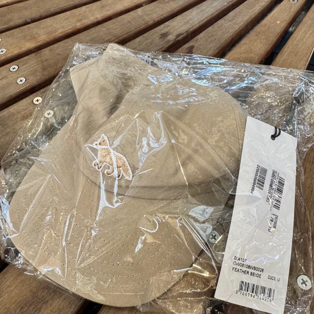 新品✨メゾンキツネ　ベイビー フォックス 6P キャップ　帽子