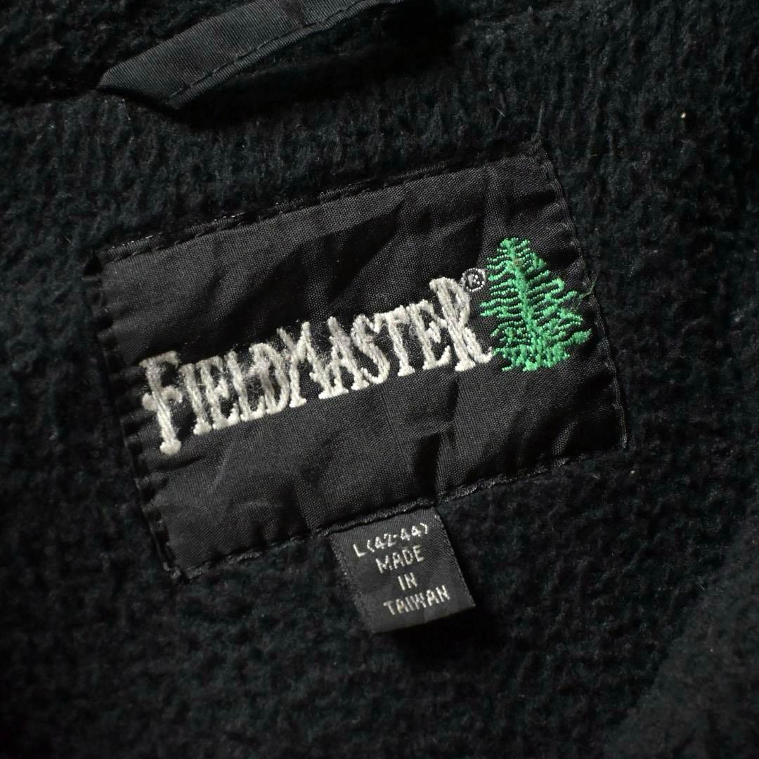 マ*号様 90s　FIELD MASTER　裏フリース ナイロンジャケット　ブラ