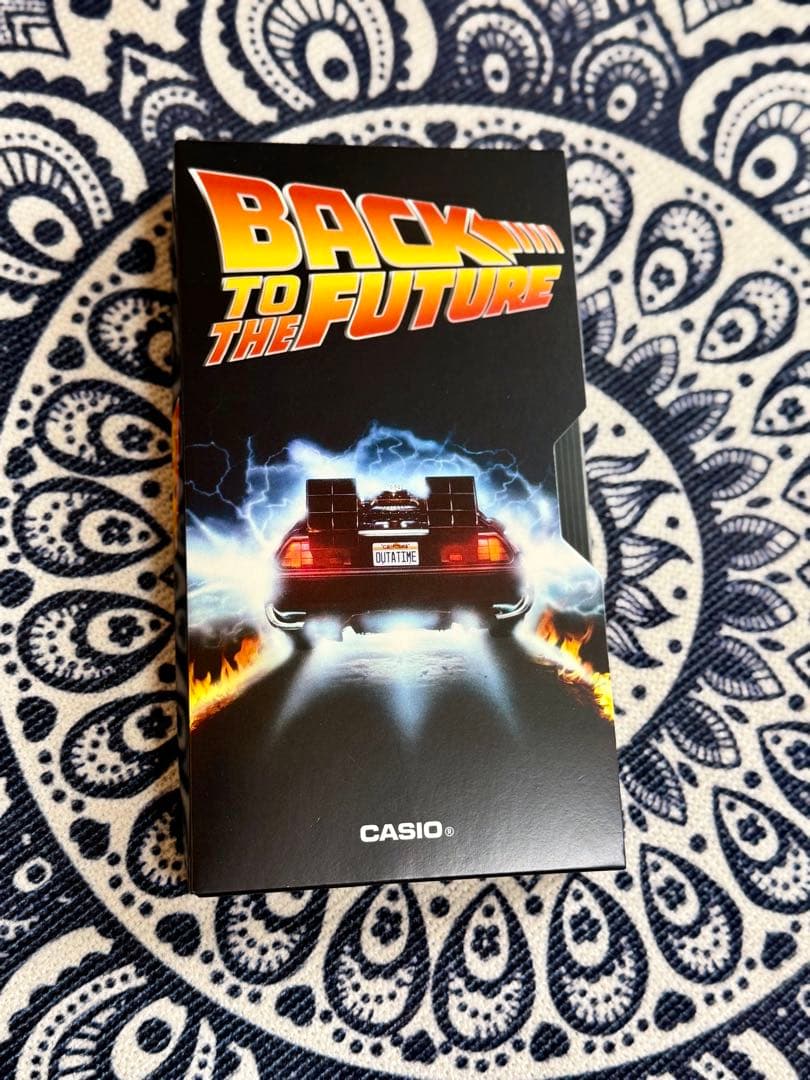 CASIO バック・トゥ・ザ・フューチャー時計 CA-500WEBF-1AJR