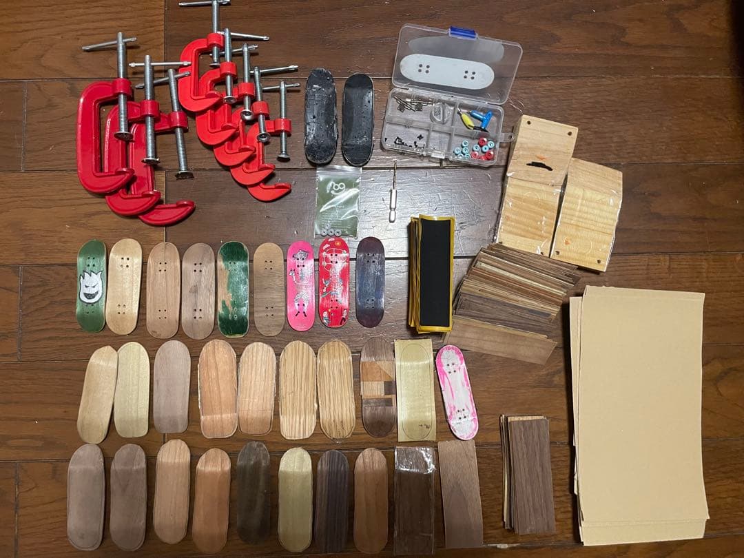 フィンガーボード指スケ コレクション パーツ 29枚