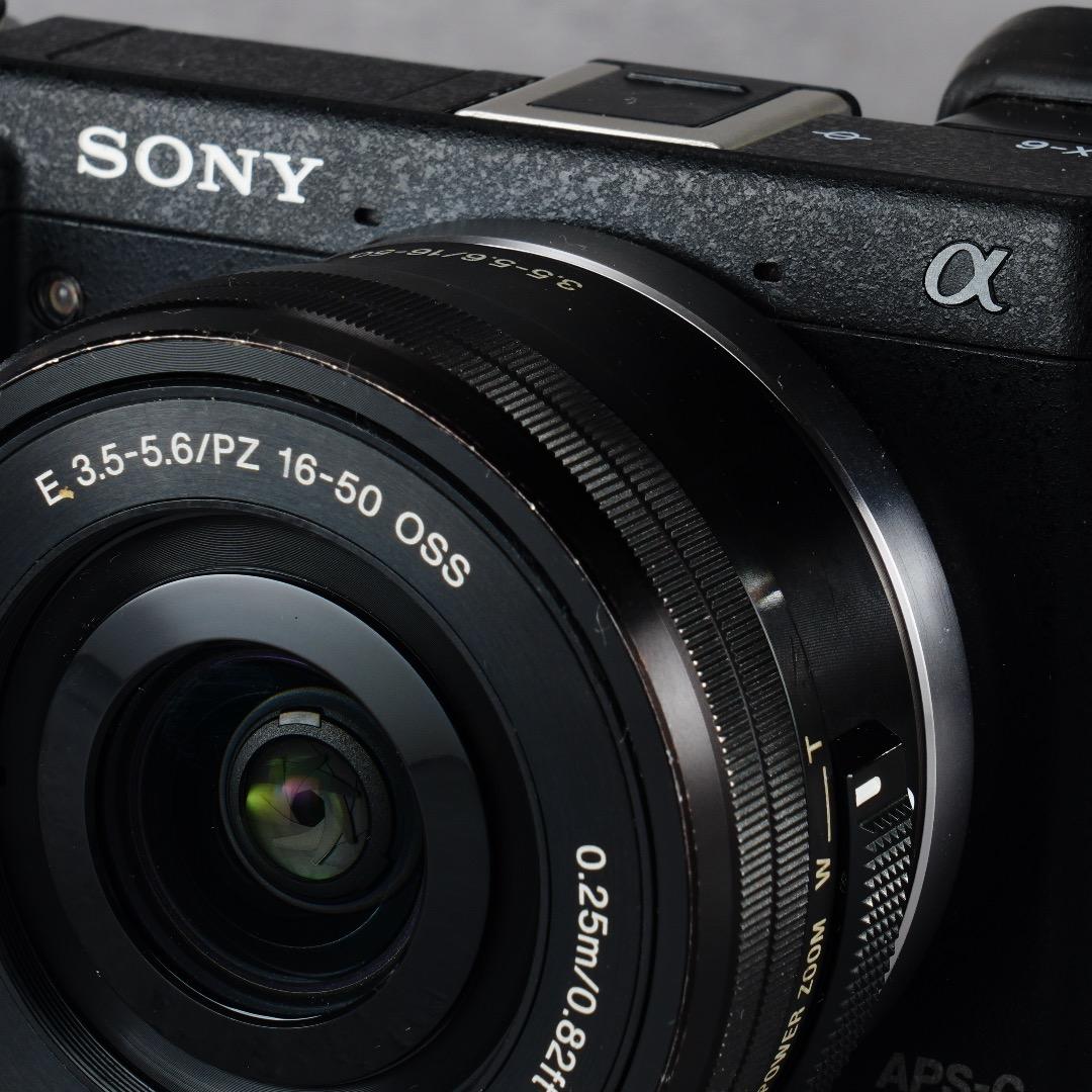 SONY NEX-6L完動品◆3088回◆64GB付◆即戦力フルセット