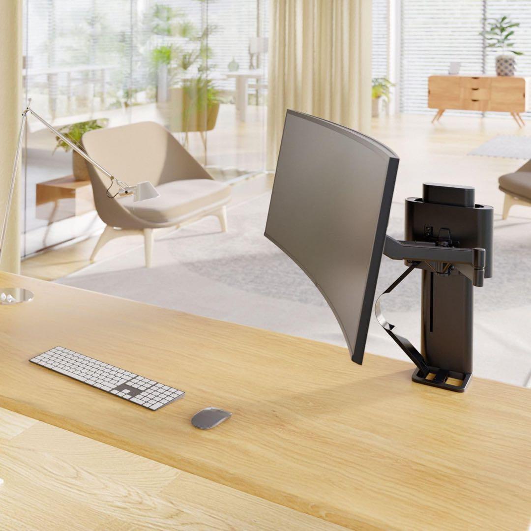 エルゴトロン TRACE (トレース) モニターマウント マットブラック