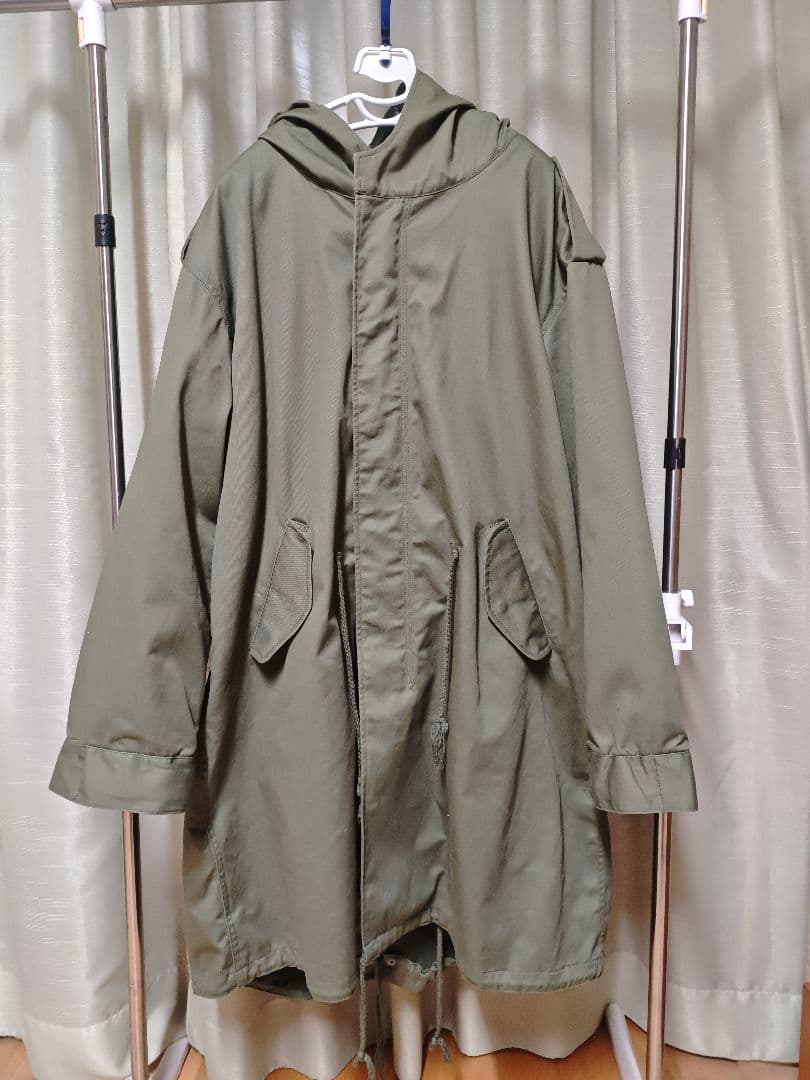 HOUSTON M-51 パーカー モッズコート サイズS ワケ有り