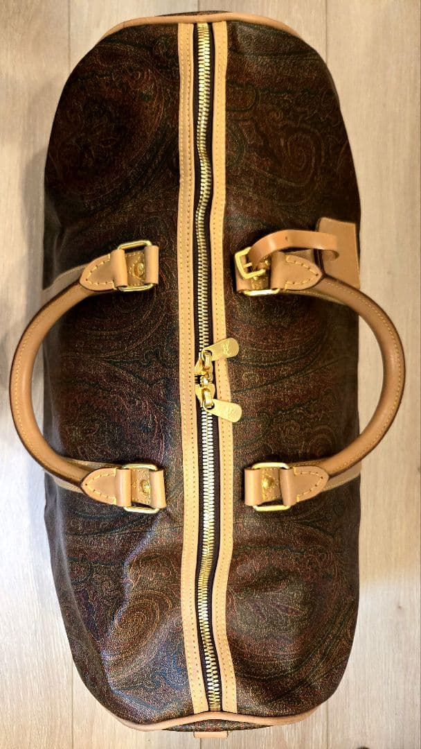 【未使用】ETRO エトロ ペイズリー柄 ボストンバッグ