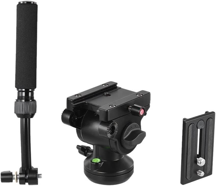 新品 ビデオ雲台 DSLR ,VIDEOオイルフリュード雲台