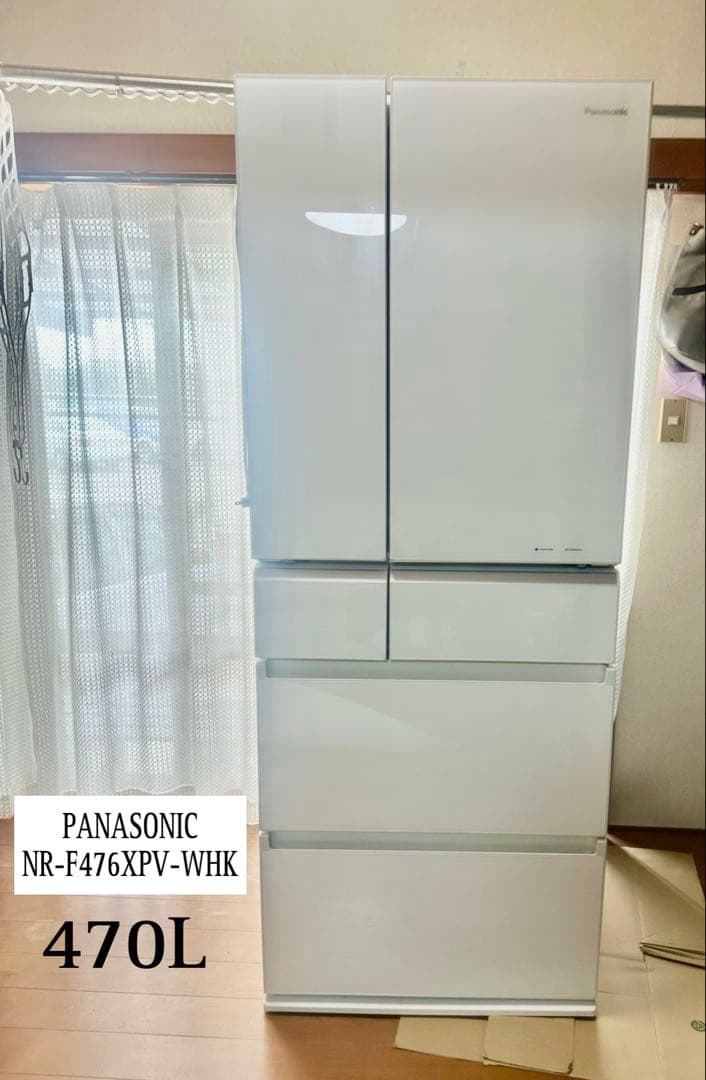 冷蔵庫・冷凍庫 Panasonic Refrigerator NR-F476XPV-W
