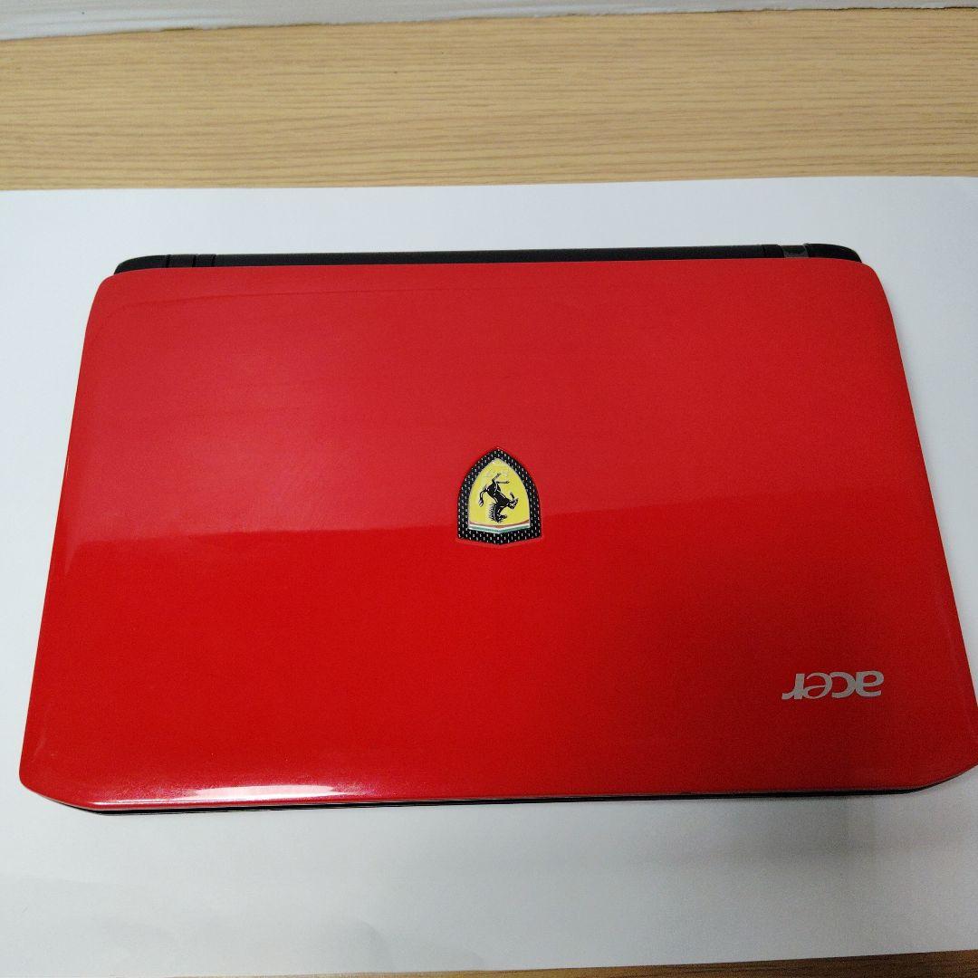 値下げ　acerフェラーリ公認ノートパソコン