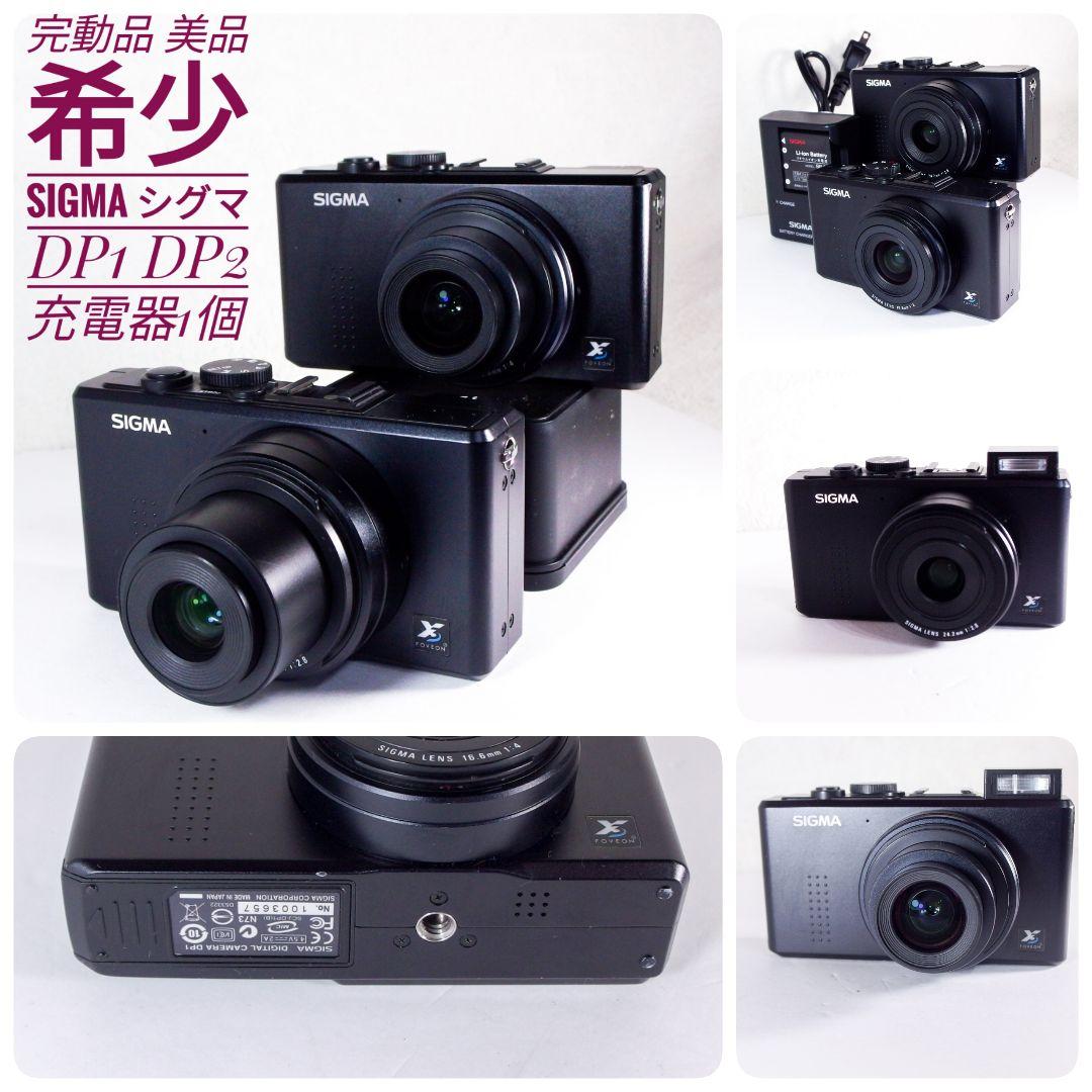 完動品 美品 希少 SIGMA シグマ DP1 DP2 充電器1個付