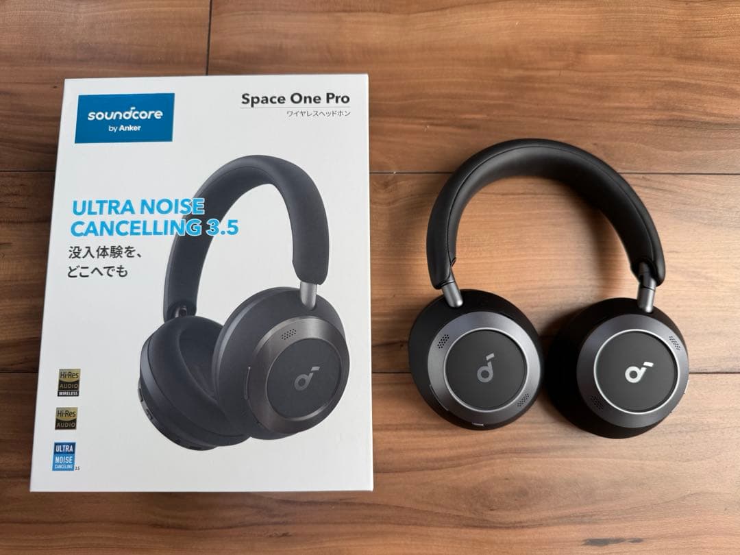 【美品】アンカー「soundcore Space One Pro」ヘッドフォン