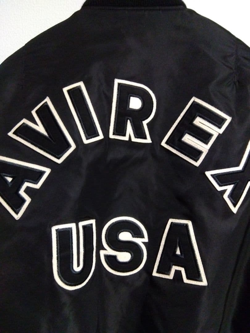 値下げ‼️AVIREX ma-1　ブラック