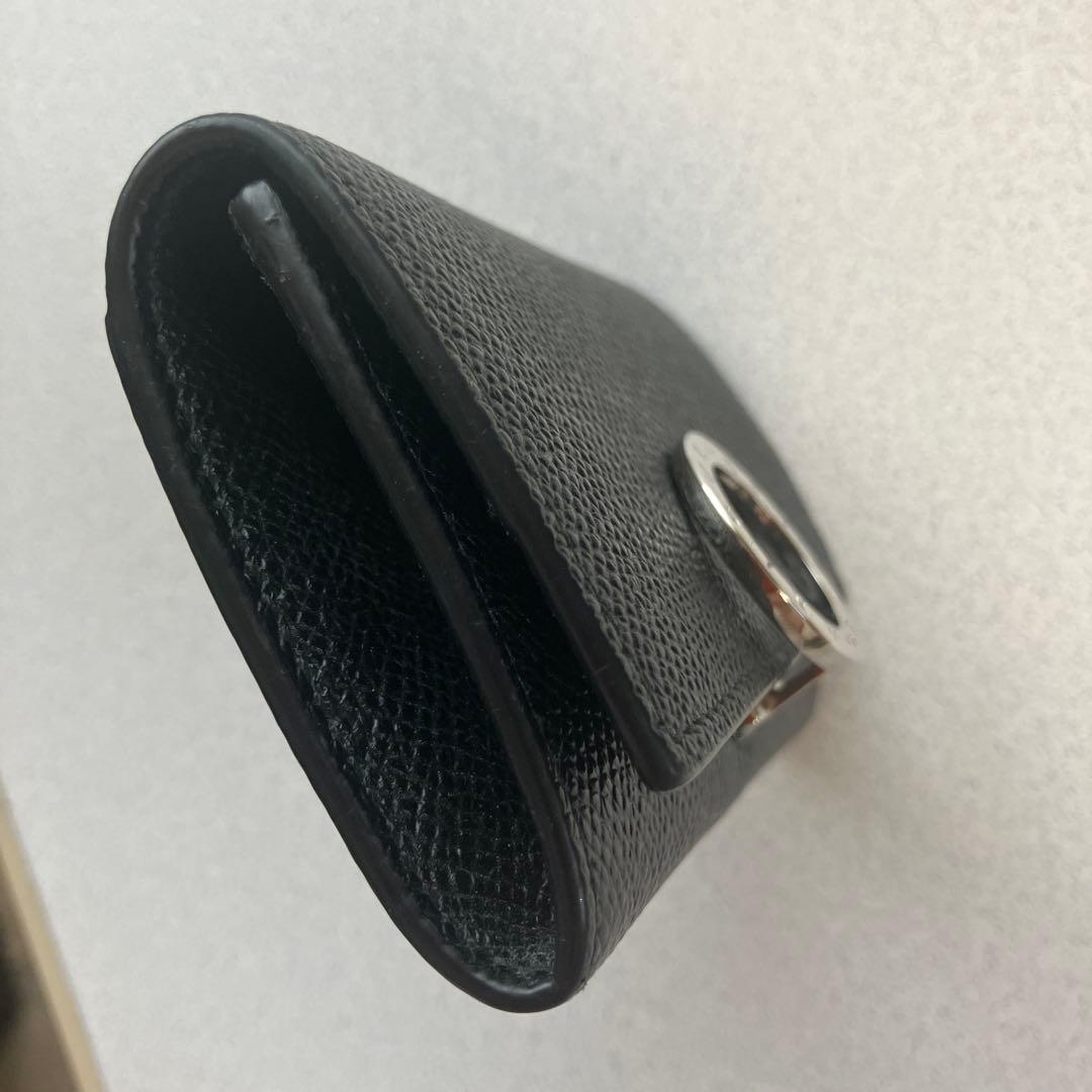 ブルガリBVLGARIブラックレザー ケース