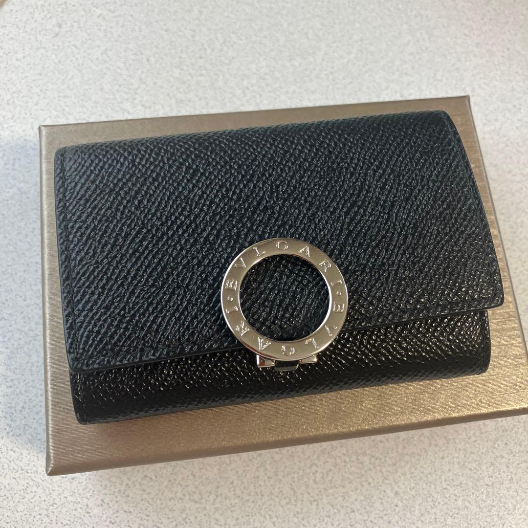 ブルガリBVLGARIブラックレザー ケース