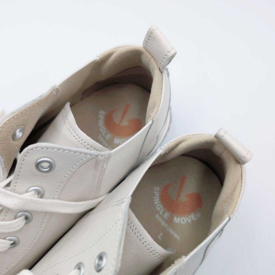 【新品同様】SPINGLE MOVE　SP442　アイボリー　L　26〜26.5