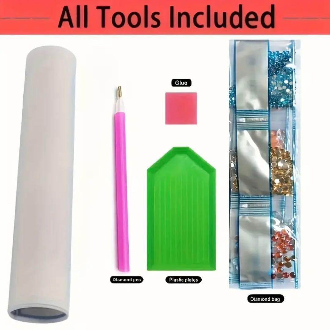 ダイヤモンドアート まとめ売り 11点 多機能ツールセット30×40 30×30