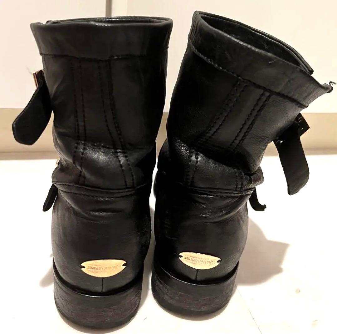 ジミーチュウ　エンジニアブーツ　37