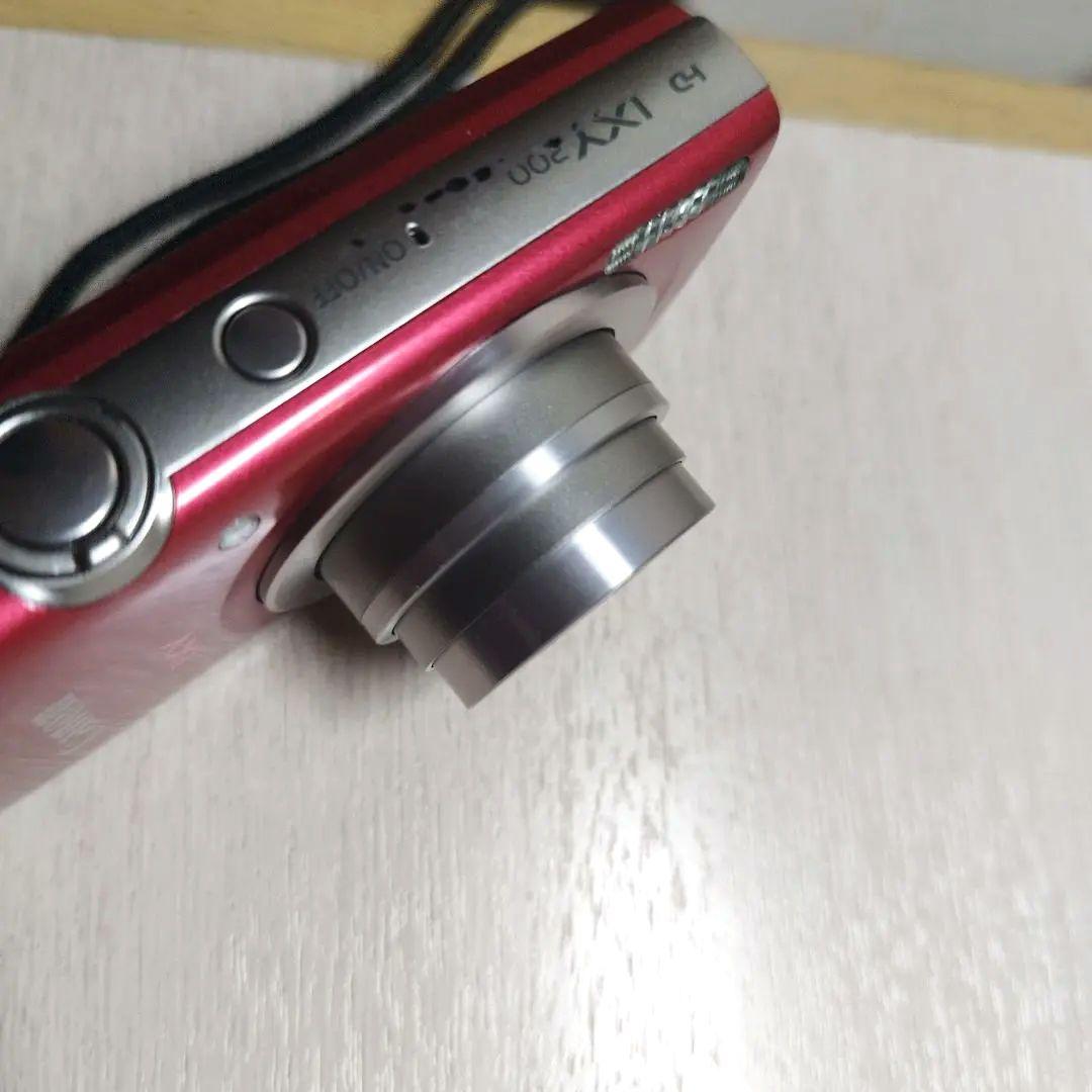 【動作品】Canon キャノン IXY 200 オールドコンデジ レッド