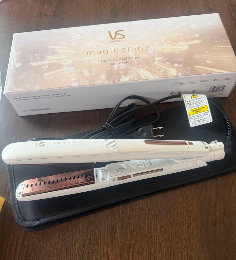 ヴィダルサスーン スチームストレートアイロン VSS9520WJ 小泉成器