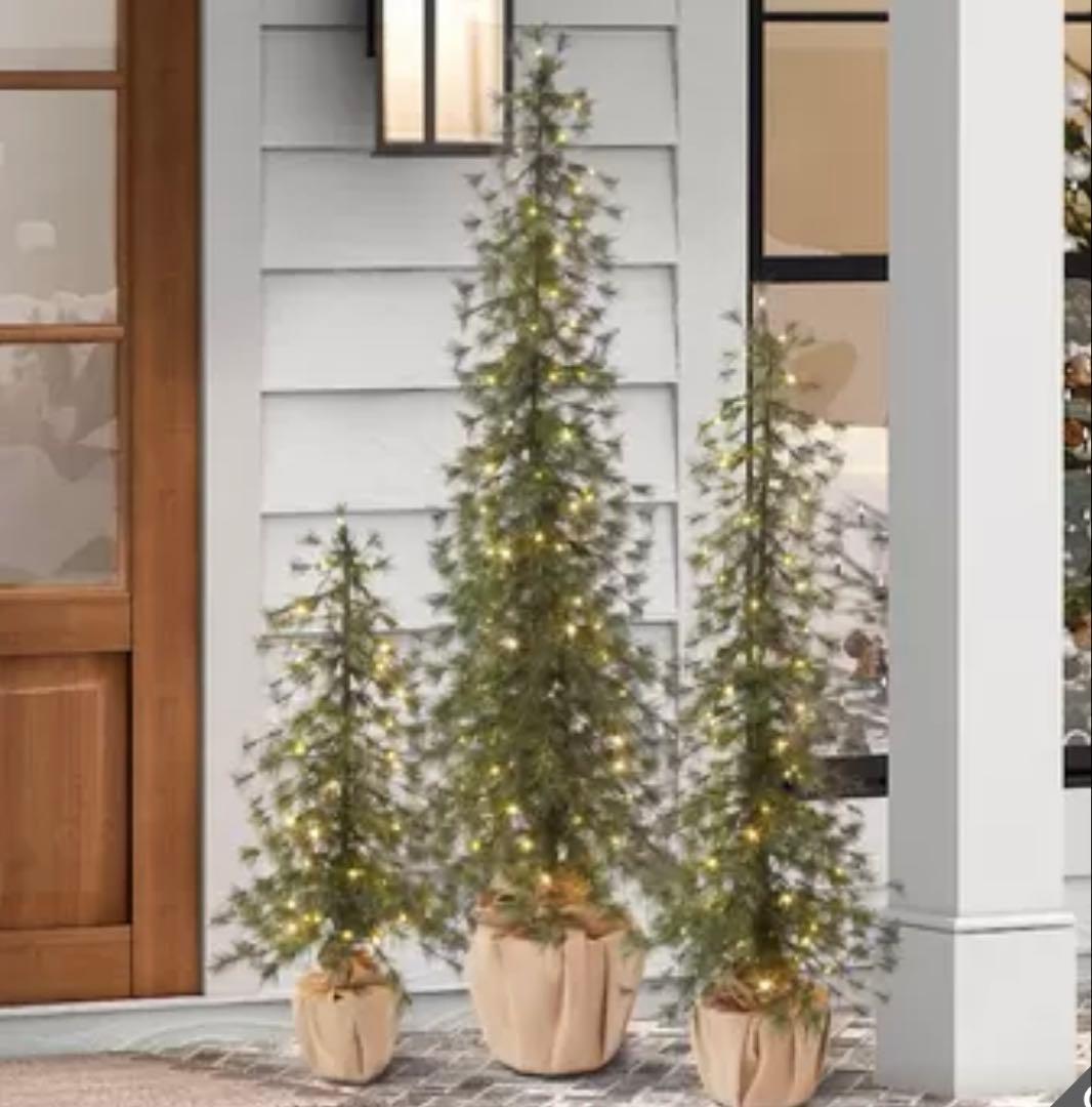 コストコ　クリスマス　LED アルパインツリー 3点セット　新品未開封