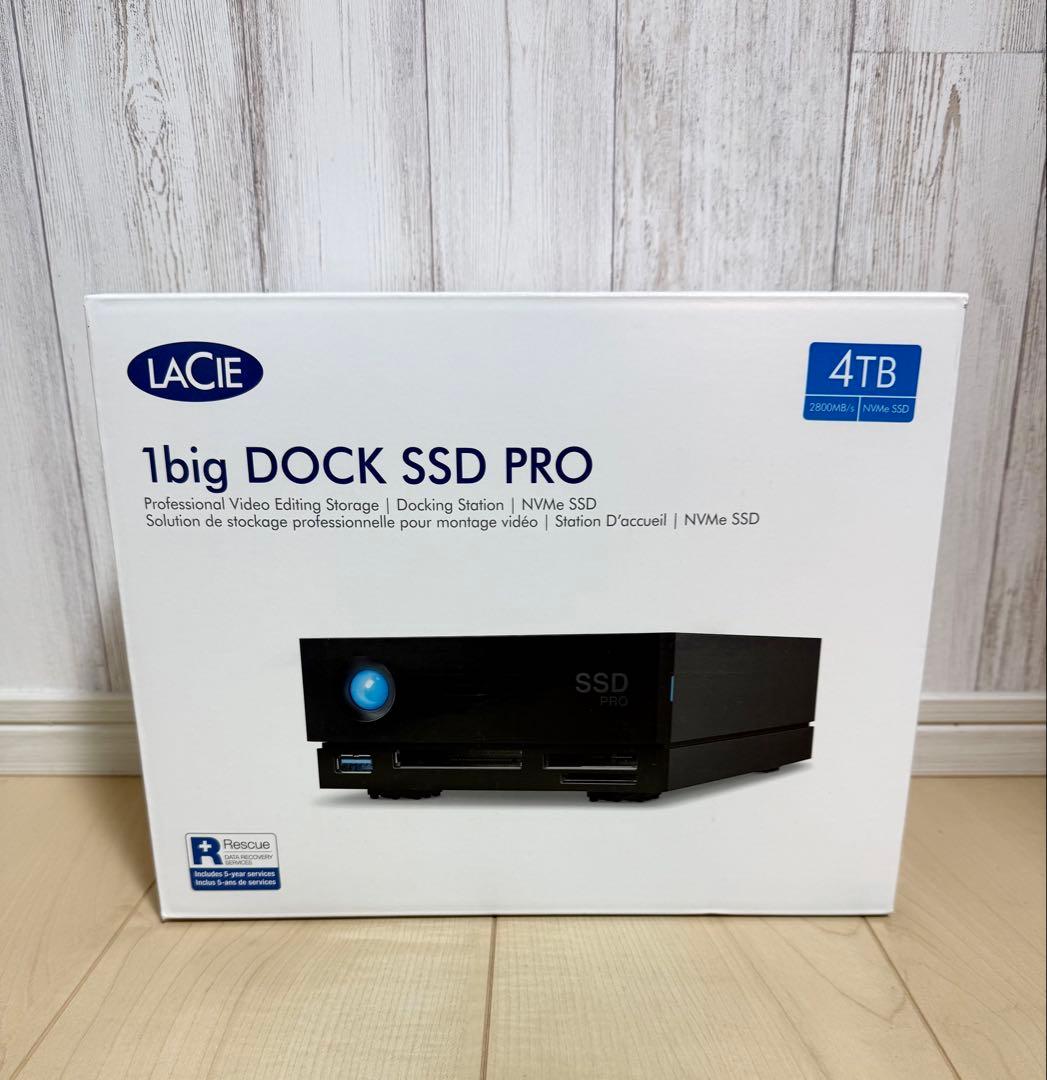 新品未開封 LaCie ラシー STHW4000800 外付けSSD 4TB