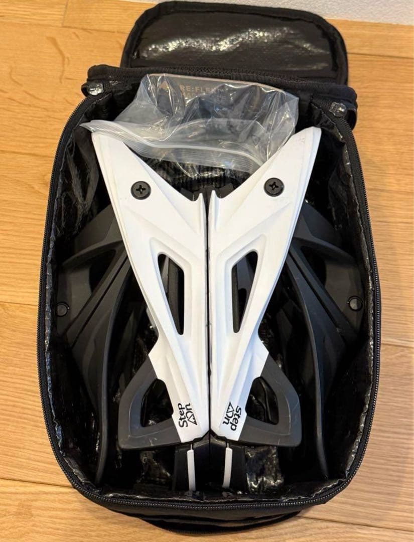 k*3様 Burton STEP ON ビンディング S 黒/白 収納バッグ付き