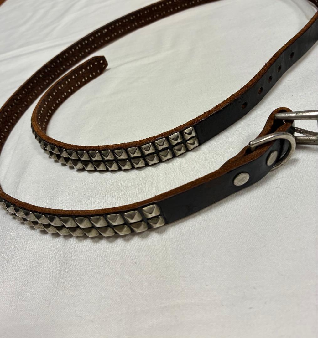 HTC ハリウッドトレーディングカンパニー スタッズナローベルト 32インチ