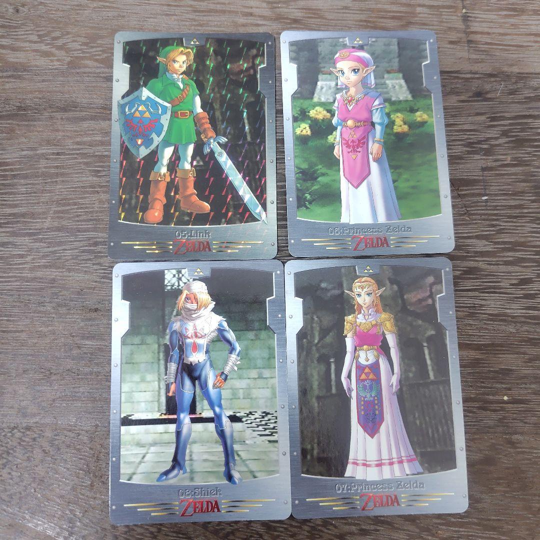 ゼルダの伝説カードカードダス　4枚まとめ売り