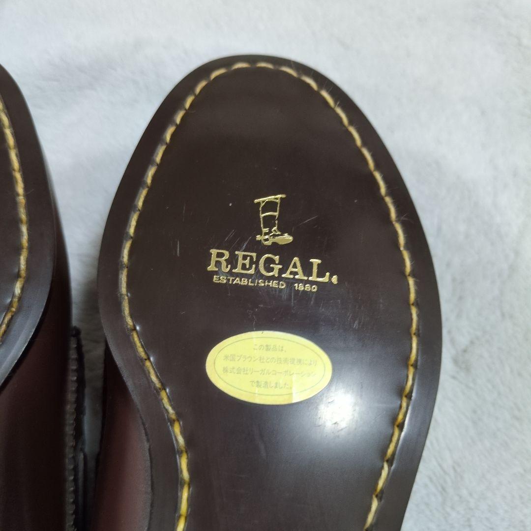未使用 REGAL リーガル キルトタッセルローファー 22.5