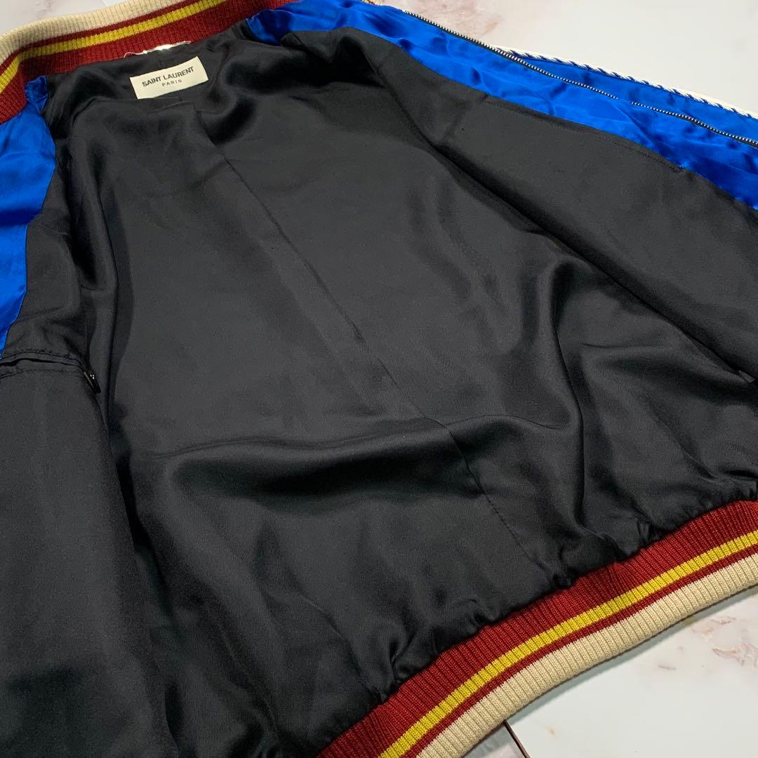 SAINT LAURENT サンローラン 14SS レーヨン テディジャケット