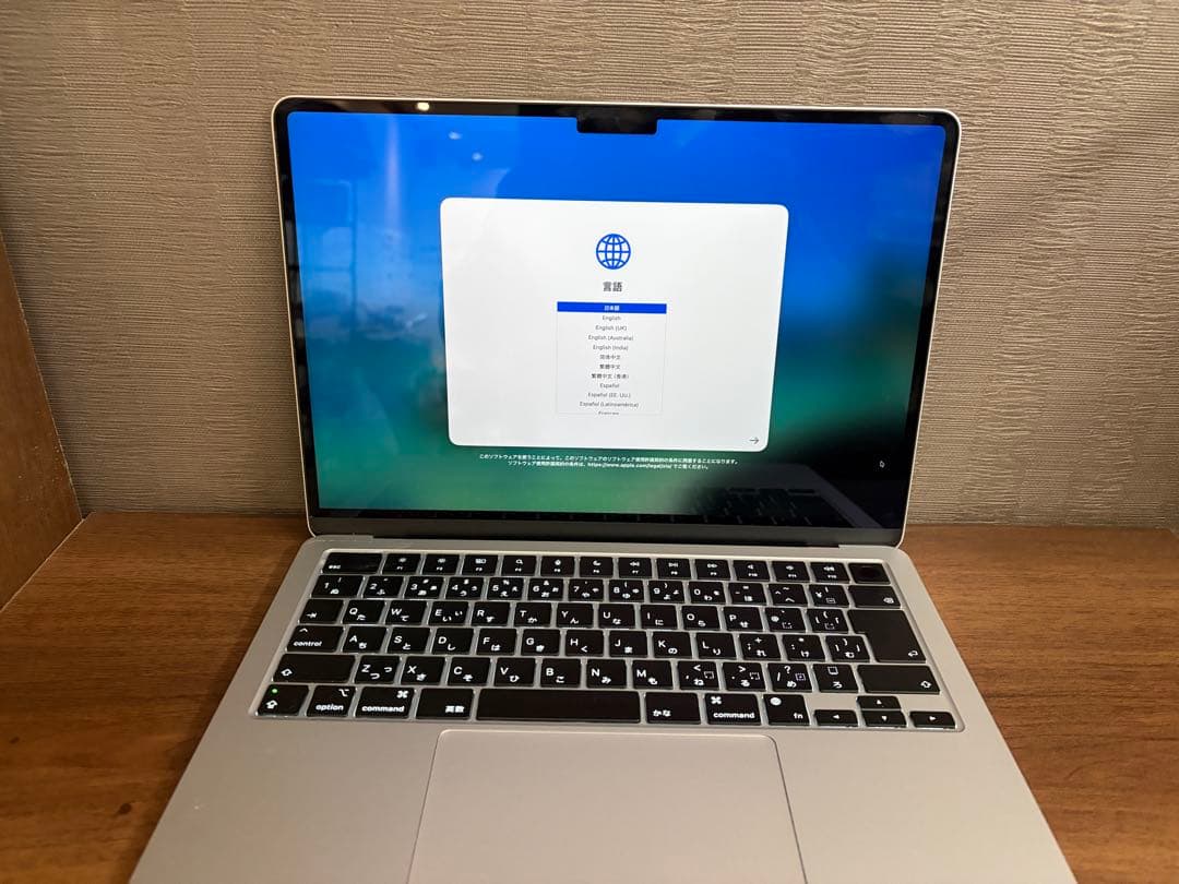 最終お値下げ　Apple MacBook Air M2 シルバーA2681