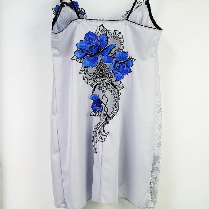 1◆ワコール◆サルート 76グループ スリップ◆L-80◆STJ276◆グレー◆