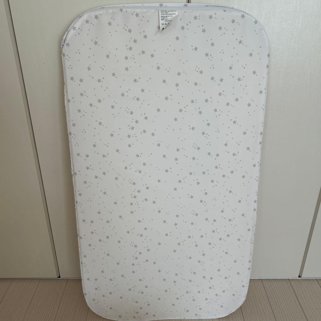 HZDMJ 折りたたみベビーベッド　グレー