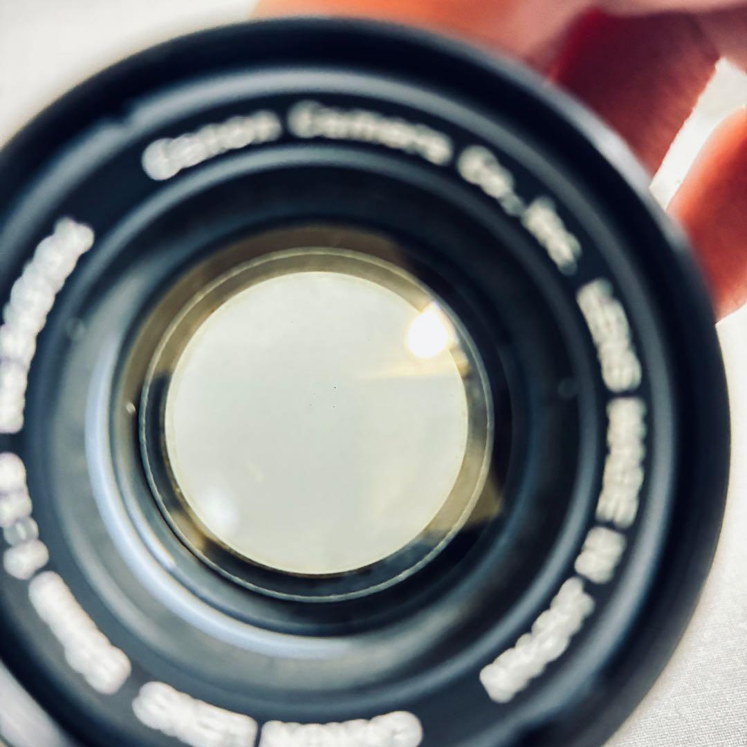 試写作例付　canon p 露出計付　50mm f1.8