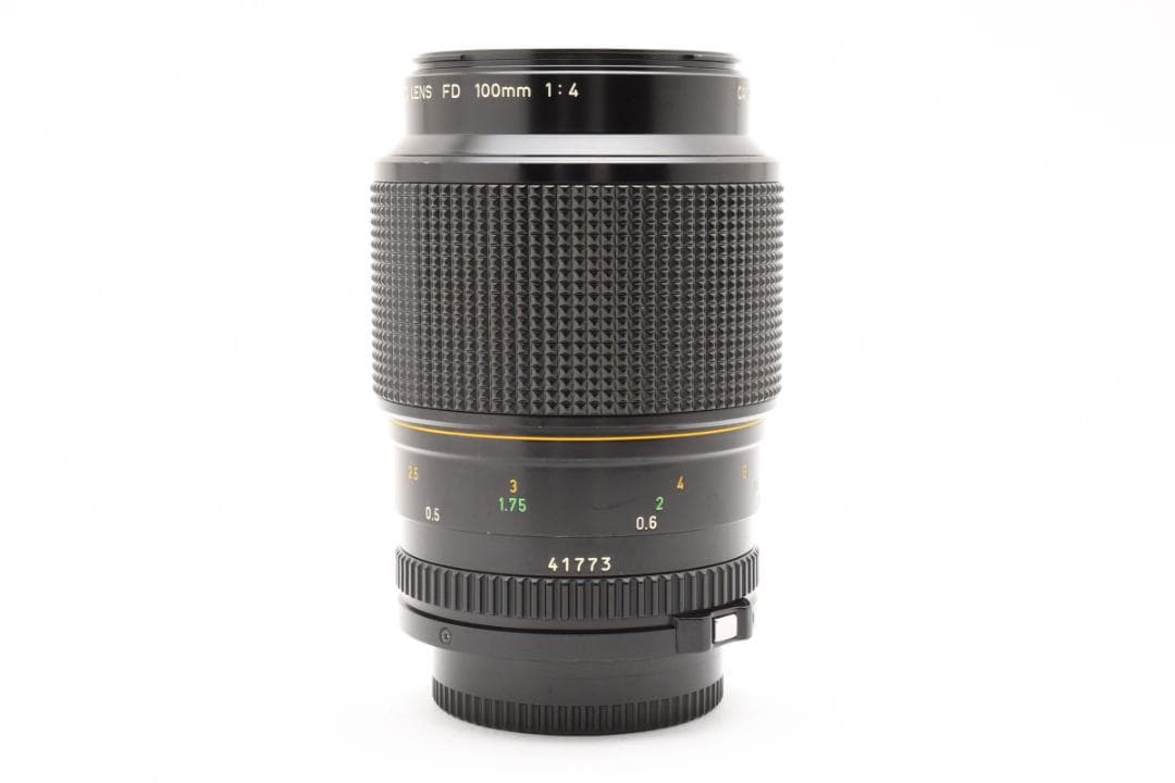 レンズ(単焦点) CANON NEW FD MACRO 100mm f/4 #7428