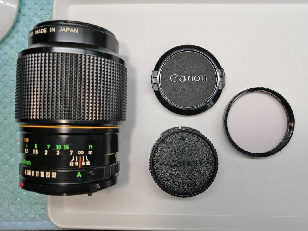 レンズ(単焦点) CANON NEW FD MACRO 100mm f/4 #7428