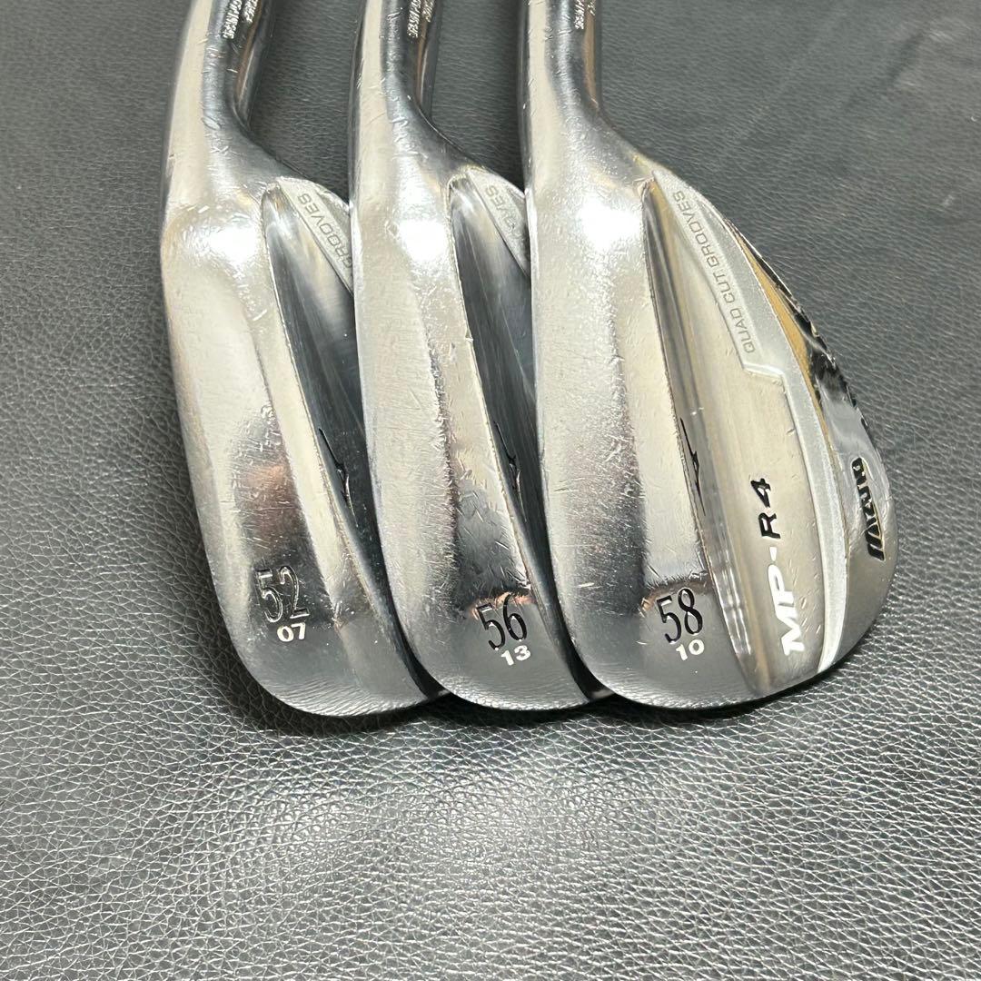 ミズノ MP-R4 ウェッジ 3本セット 52/56/58 DG S200 名器