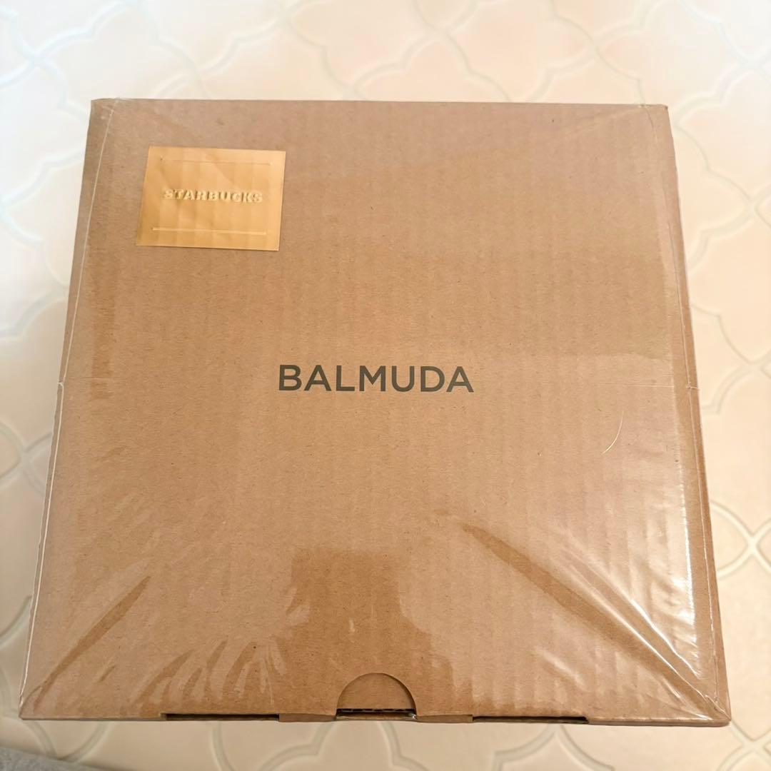 【新品・未開封】バルミューダ　スターバックスコラボ　電気ケトル　シュリンク有り